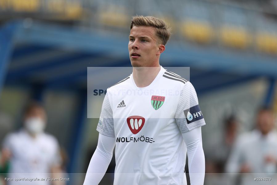 Vitus Scheithauer, Stadion am Schoenbusch, Aschaffenburg, 22.05.2021, BFV, sport, action, Fussball, Deutschland, Mai 2021, Playoff, Play-Offs, 2019/2020, Regionalliga Bayern, FC05, SVA, Sportverein Viktoria 01 e. V, 1. FC Schweinfurt 05, SV Viktoria Aschaffenburg - Bild-ID: 2294379