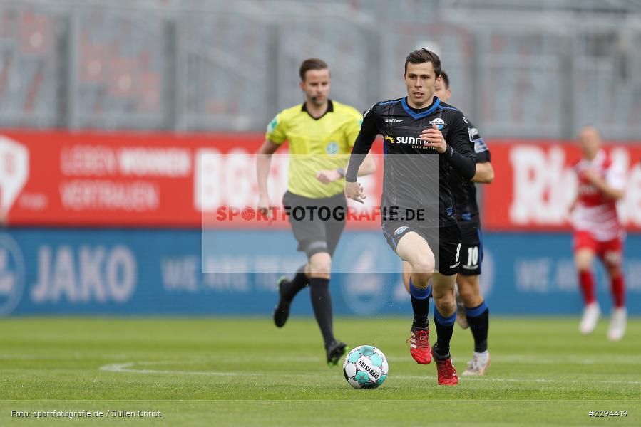 Ron Schallenberg, FLYERALARM Arena, Würzburg, 23.05.2021, DFL, sport, action, Fussball, Deutschland, Mai 2021, Saison 2020/2021, SCP, FWK, Bundesliga, 2. Bundesliga, SC Paderborn, FC Würzburger Kickers - Bild-ID: 2294419 Ron Schallenberg, FLYERALARM Arena, Würzburg, 23.05.2021, DFL, sport, action, Fussball, Deutschland, Mai 2021, Saison 2020/2021, SCP, FWK, Bundesliga, 2. Bundesliga, SC Paderborn, FC Würzburger Kickers - Bild-ID: 2294419
