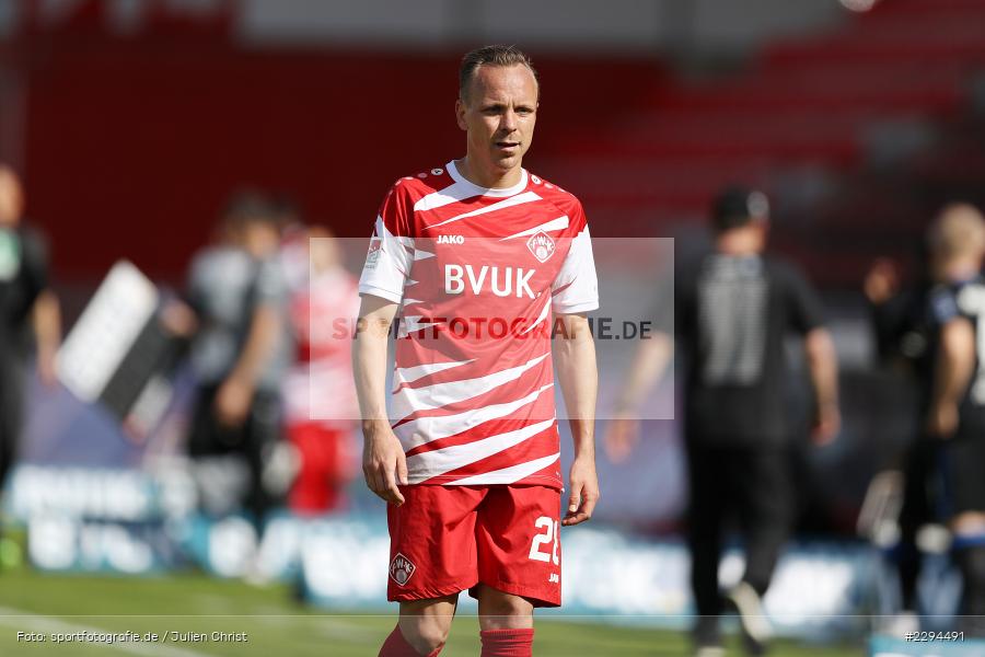 Arne Feick, FLYERALARM Arena, Würzburg, 23.05.2021, DFL, sport, action, Fussball, Deutschland, Mai 2021, Saison 2020/2021, SCP, FWK, Bundesliga, 2. Bundesliga, SC Paderborn, FC Würzburger Kickers - Bild-ID: 2294491 Arne Feick, FLYERALARM Arena, Würzburg, 23.05.2021, DFL, sport, action, Fussball, Deutschland, Mai 2021, Saison 2020/2021, SCP, FWK, Bundesliga, 2. Bundesliga, SC Paderborn, FC Würzburger Kickers - Bild-ID: 2294491