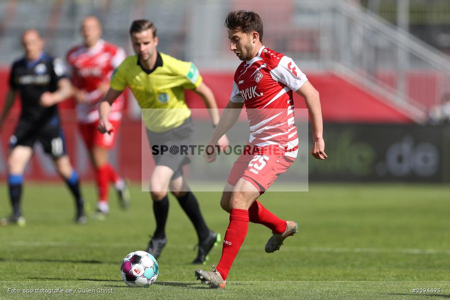 Dominik Meisel, FLYERALARM Arena, Würzburg, 23.05.2021, DFL, sport, action, Fussball, Deutschland, Mai 2021, Saison 2020/2021, SCP, FWK, Bundesliga, 2. Bundesliga, SC Paderborn, FC Würzburger Kickers - Bild-ID: 2294493