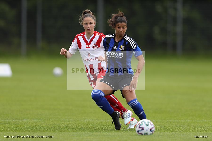 Antonia Hanke, Gloria Edna Douglas, Soccergirl Sportpark, Würzburg, 23.05.2021, DFL, sport, action, Fussball, Deutschland, Mai 2021, Saison 2020/2021, FCS, FWK, Frauen, Süd, 2. Frauen-Bundesliga, 1. FC Saarbrücken, FC Würzburger Kickers - Bild-ID: 2294604 Antonia Hanke, Gloria Edna Douglas, Soccergirl Sportpark, Würzburg, 23.05.2021, DFL, sport, action, Fussball, Deutschland, Mai 2021, Saison 2020/2021, FCS, FWK, Frauen, Süd, 2. Frauen-Bundesliga, 1. FC Saarbrücken, FC Würzburger Kickers - Bild-ID: 2294604