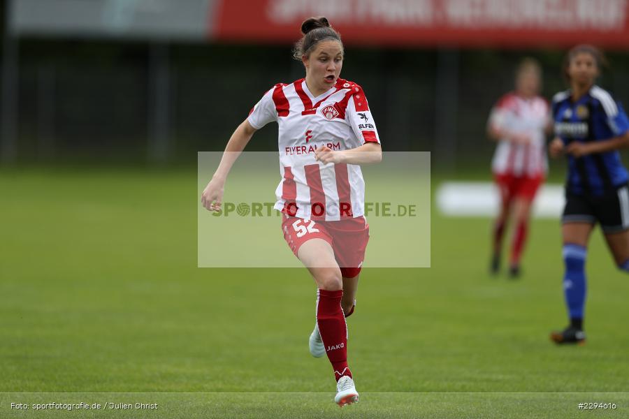 Antonia Hanke, Soccergirl Sportpark, Würzburg, 23.05.2021, DFL, sport, action, Fussball, Deutschland, Mai 2021, Saison 2020/2021, FCS, FWK, Frauen, Süd, 2. Frauen-Bundesliga, 1. FC Saarbrücken, FC Würzburger Kickers - Bild-ID: 2294616