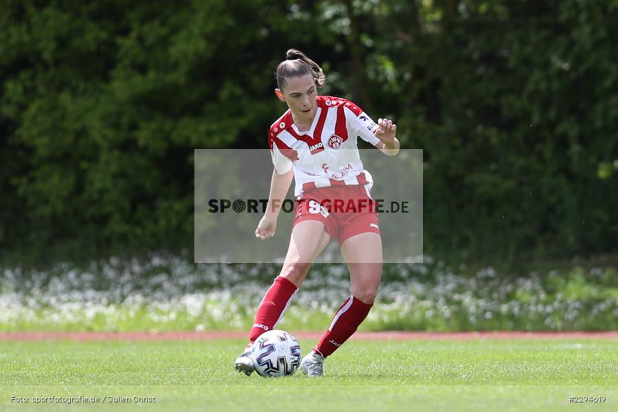 Sophia Klärle, Soccergirl Sportpark, Würzburg, 23.05.2021, DFL, sport, action, Fussball, Deutschland, Mai 2021, Saison 2020/2021, FCS, FWK, Frauen, Süd, 2. Frauen-Bundesliga, 1. FC Saarbrücken, FC Würzburger Kickers - Bild-ID: 2294619