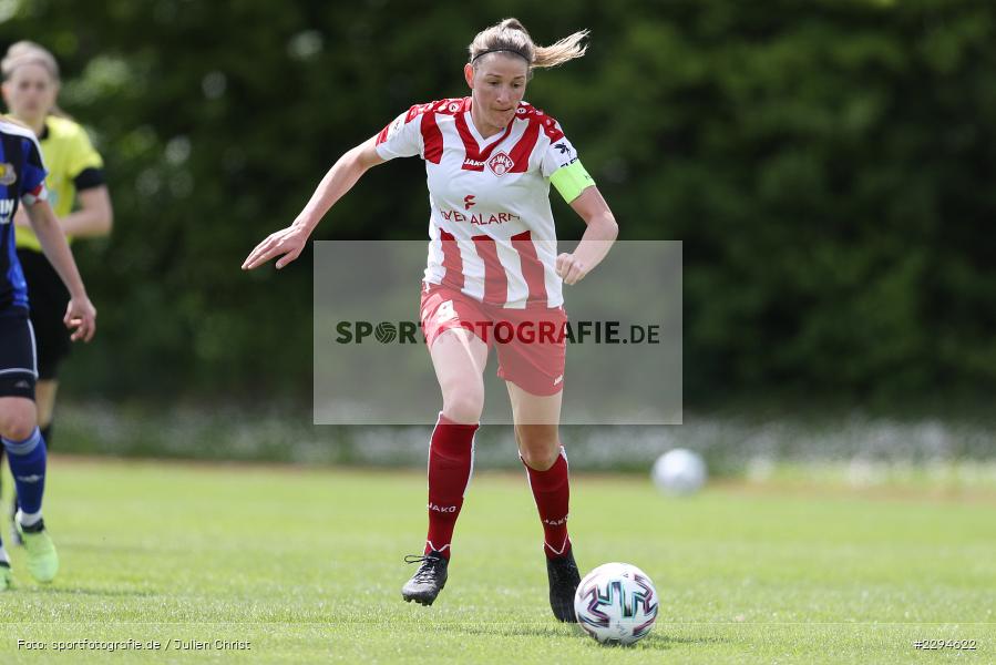 Luisa Scheidel, Soccergirl Sportpark, Würzburg, 23.05.2021, DFL, sport, action, Fussball, Deutschland, Mai 2021, Saison 2020/2021, FCS, FWK, Frauen, Süd, 2. Frauen-Bundesliga, 1. FC Saarbrücken, FC Würzburger Kickers - Bild-ID: 2294622