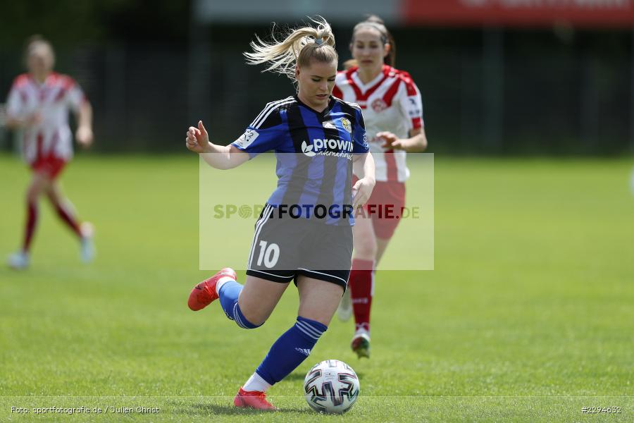 Samantha Denise Herrmann, Soccergirl Sportpark, Würzburg, 23.05.2021, DFL, sport, action, Fussball, Deutschland, Mai 2021, Saison 2020/2021, FCS, FWK, Frauen, Süd, 2. Frauen-Bundesliga, 1. FC Saarbrücken, FC Würzburger Kickers - Bild-ID: 2294632