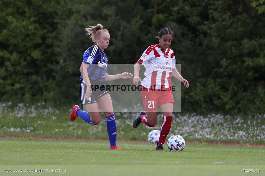 Celine Preuß, Jeanette Harttung, Soccergirl Sportpark, Würzburg, 23.05.2021, DFL, sport, action, Fussball, Deutschland, Mai 2021, Saison 2020/2021, FCS, FWK, Frauen, Süd, 2. Frauen-Bundesliga, 1. FC Saarbrücken, FC Würzburger Kickers - Bild-ID: 2294640 Celine Preuß, Jeanette Harttung, Soccergirl Sportpark, Würzburg, 23.05.2021, DFL, sport, action, Fussball, Deutschland, Mai 2021, Saison 2020/2021, FCS, FWK, Frauen, Süd, 2. Frauen-Bundesliga, 1. FC Saarbrücken, FC Würzburger Kickers - Bild-ID: 2294640