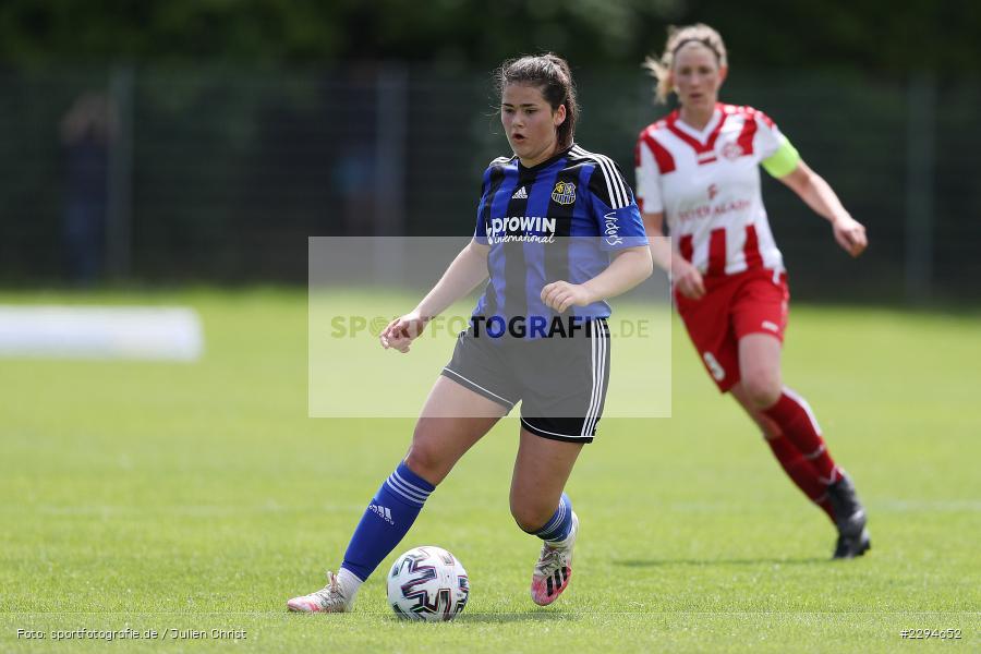 Lilly Marie Kintzig, Soccergirl Sportpark, Würzburg, 23.05.2021, DFL, sport, action, Fussball, Deutschland, Mai 2021, Saison 2020/2021, FCS, FWK, Frauen, Süd, 2. Frauen-Bundesliga, 1. FC Saarbrücken, FC Würzburger Kickers - Bild-ID: 2294652