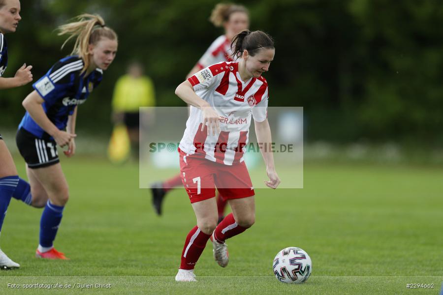 Maria Ansmann, Soccergirl Sportpark, Würzburg, 23.05.2021, DFL, sport, action, Fussball, Deutschland, Mai 2021, Saison 2020/2021, FCS, FWK, Frauen, Süd, 2. Frauen-Bundesliga, 1. FC Saarbrücken, FC Würzburger Kickers - Bild-ID: 2294662 Maria Ansmann, Soccergirl Sportpark, Würzburg, 23.05.2021, DFL, sport, action, Fussball, Deutschland, Mai 2021, Saison 2020/2021, FCS, FWK, Frauen, Süd, 2. Frauen-Bundesliga, 1. FC Saarbrücken, FC Würzburger Kickers - Bild-ID: 2294662