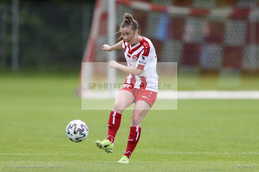 Nicole Kreußer, Soccergirl Sportpark, Würzburg, 23.05.2021, DFL, sport, action, Fussball, Deutschland, Mai 2021, Saison 2020/2021, FCS, FWK, Frauen, Süd, 2. Frauen-Bundesliga, 1. FC Saarbrücken, FC Würzburger Kickers - Bild-ID: 2294678 Nicole Kreußer, Soccergirl Sportpark, Würzburg, 23.05.2021, DFL, sport, action, Fussball, Deutschland, Mai 2021, Saison 2020/2021, FCS, FWK, Frauen, Süd, 2. Frauen-Bundesliga, 1. FC Saarbrücken, FC Würzburger Kickers - Bild-ID: 2294678