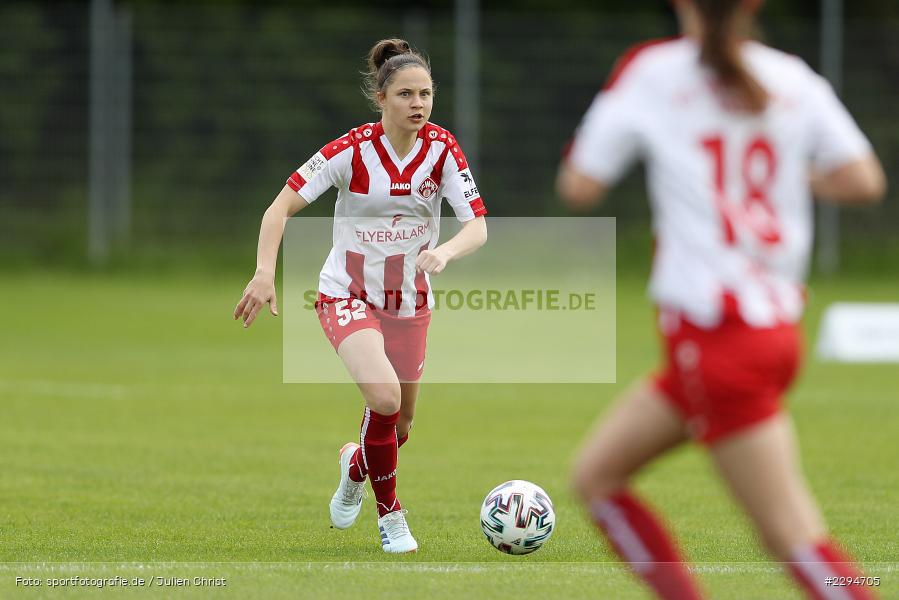 Antonia Hanke, Soccergirl Sportpark, Würzburg, 23.05.2021, DFL, sport, action, Fussball, Deutschland, Mai 2021, Saison 2020/2021, FCS, FWK, Frauen, Süd, 2. Frauen-Bundesliga, 1. FC Saarbrücken, FC Würzburger Kickers - Bild-ID: 2294705