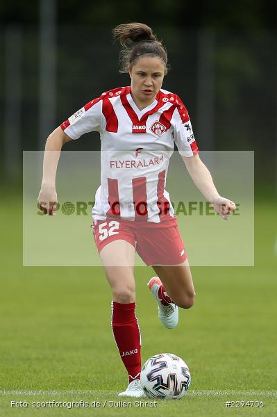 Antonia Hanke, Soccergirl Sportpark, Würzburg, 23.05.2021, DFL, sport, action, Fussball, Deutschland, Mai 2021, Saison 2020/2021, FCS, FWK, Frauen, Süd, 2. Frauen-Bundesliga, 1. FC Saarbrücken, FC Würzburger Kickers - Bild-ID: 2294706