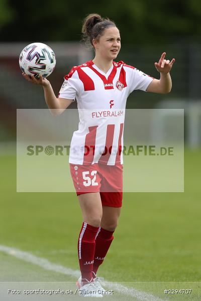 Antonia Hanke, Soccergirl Sportpark, Würzburg, 23.05.2021, DFL, sport, action, Fussball, Deutschland, Mai 2021, Saison 2020/2021, FCS, FWK, Frauen, Süd, 2. Frauen-Bundesliga, 1. FC Saarbrücken, FC Würzburger Kickers - Bild-ID: 2294707