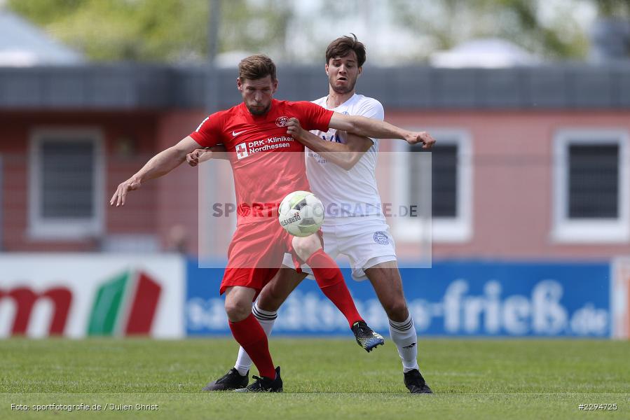 Sebastian Schmeer, Dominik Crljenec, Main-Echo Arena, Alzenau, 29.05.2021, DFB, sport, action, Fussball, Deutschland, Mai 2021, Saison 2020/2021, KSV, FCB, 4. Liga, Regionalliga, Regionalliga Südwest, KSV Hessen Kassel, FC Bayern Alzenau - Bild-ID: 2294725 Sebastian Schmeer, Dominik Crljenec, Main-Echo Arena, Alzenau, 29.05.2021, DFB, sport, action, Fussball, Deutschland, Mai 2021, Saison 2020/2021, KSV, FCB, 4. Liga, Regionalliga, Regionalliga Südwest, KSV Hessen Kassel, FC Bayern Alzenau - Bild-ID: 2294725