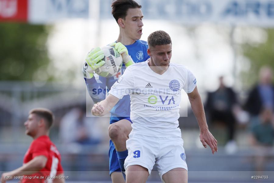 Nicolas Gröteke, Michael Martin, Main-Echo Arena, Alzenau, 29.05.2021, DFB, sport, action, Fussball, Deutschland, Mai 2021, Saison 2020/2021, KSV, FCB, 4. Liga, Regionalliga, Regionalliga Südwest, KSV Hessen Kassel, FC Bayern Alzenau - Bild-ID: 2294733 Nicolas Gröteke, Michael Martin, Main-Echo Arena, Alzenau, 29.05.2021, DFB, sport, action, Fussball, Deutschland, Mai 2021, Saison 2020/2021, KSV, FCB, 4. Liga, Regionalliga, Regionalliga Südwest, KSV Hessen Kassel, FC Bayern Alzenau - Bild-ID: 2294733