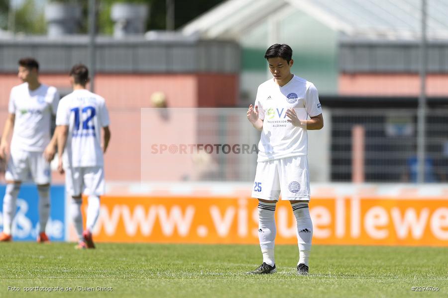 Gestik, Mingi Kang, Main-Echo Arena, Alzenau, 29.05.2021, DFB, sport, action, Fussball, Deutschland, Mai 2021, Saison 2020/2021, KSV, FCB, 4. Liga, Regionalliga, Regionalliga Südwest, KSV Hessen Kassel, FC Bayern Alzenau - Bild-ID: 2294766 Gestik, Mingi Kang, Main-Echo Arena, Alzenau, 29.05.2021, DFB, sport, action, Fussball, Deutschland, Mai 2021, Saison 2020/2021, KSV, FCB, 4. Liga, Regionalliga, Regionalliga Südwest, KSV Hessen Kassel, FC Bayern Alzenau - Bild-ID: 2294766