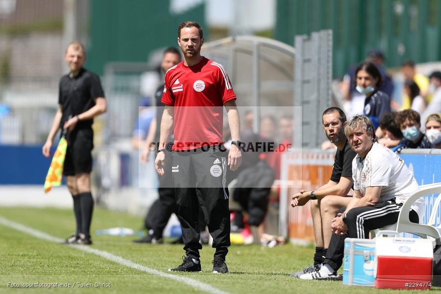Trainer, Birger Nass, Fabian Bäcker, Main-Echo Arena, Alzenau, 29.05.2021, DFB, sport, action, Fussball, Deutschland, Mai 2021, Saison 2020/2021, KSV, FCB, 4. Liga, Regionalliga, Regionalliga Südwest, KSV Hessen Kassel, FC Bayern Alzenau - Bild-ID: 2294774