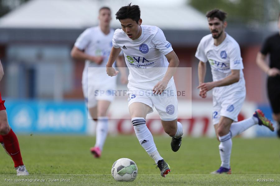 Mingi Kang, Main-Echo Arena, Alzenau, 29.05.2021, DFB, sport, action, Fussball, Deutschland, Mai 2021, Saison 2020/2021, KSV, FCB, 4. Liga, Regionalliga, Regionalliga Südwest, KSV Hessen Kassel, FC Bayern Alzenau - Bild-ID: 2294786 Mingi Kang, Main-Echo Arena, Alzenau, 29.05.2021, DFB, sport, action, Fussball, Deutschland, Mai 2021, Saison 2020/2021, KSV, FCB, 4. Liga, Regionalliga, Regionalliga Südwest, KSV Hessen Kassel, FC Bayern Alzenau - Bild-ID: 2294786