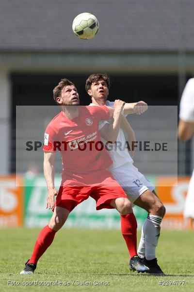 Dominik Crljenec, Sebastian Schmeer, Main-Echo Arena, Alzenau, 29.05.2021, DFB, sport, action, Fussball, Deutschland, Mai 2021, Saison 2020/2021, KSV, FCB, 4. Liga, Regionalliga, Regionalliga Südwest, KSV Hessen Kassel, FC Bayern Alzenau - Bild-ID: 2294797 Dominik Crljenec, Sebastian Schmeer, Main-Echo Arena, Alzenau, 29.05.2021, DFB, sport, action, Fussball, Deutschland, Mai 2021, Saison 2020/2021, KSV, FCB, 4. Liga, Regionalliga, Regionalliga Südwest, KSV Hessen Kassel, FC Bayern Alzenau - Bild-ID: 2294797