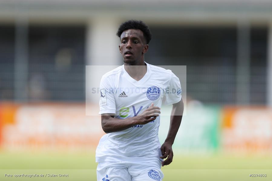 Henok Teklab, Main-Echo Arena, Alzenau, 29.05.2021, DFB, sport, action, Fussball, Deutschland, Mai 2021, Saison 2020/2021, KSV, FCB, 4. Liga, Regionalliga, Regionalliga Südwest, KSV Hessen Kassel, FC Bayern Alzenau - Bild-ID: 2294802 Henok Teklab, Main-Echo Arena, Alzenau, 29.05.2021, DFB, sport, action, Fussball, Deutschland, Mai 2021, Saison 2020/2021, KSV, FCB, 4. Liga, Regionalliga, Regionalliga Südwest, KSV Hessen Kassel, FC Bayern Alzenau - Bild-ID: 2294802