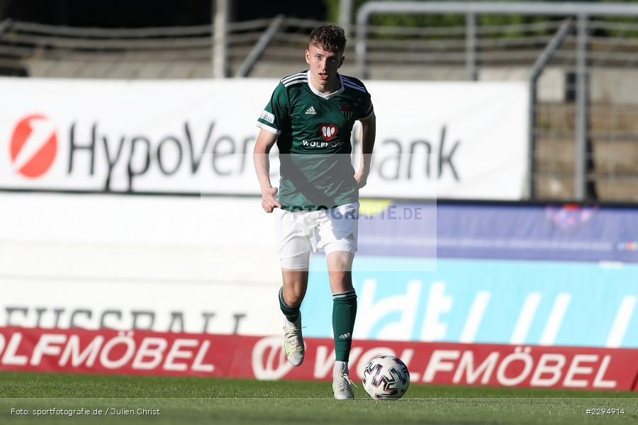 Benedict Laverty, Willy-Sachs-Stadion, Schweinfurt, 01.06.2021, BFV, sport, action, Fussball, Deutschland, Juni 2021, Playoff, Play-Offs, 2019/2020, Regionalliga Bayern, FC05, SVA, Sportverein Viktoria 01 e. V, SV Viktoria Aschaffenburg, 1. FC Schweinfurt 05 - Bild-ID: 2294914