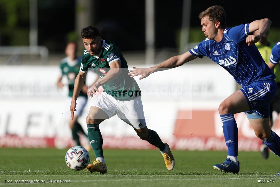 Amar Cekic, Willy-Sachs-Stadion, Schweinfurt, 01.06.2021, BFV, sport, action, Fussball, Deutschland, Juni 2021, Playoff, Play-Offs, 2019/2020, Regionalliga Bayern, FC05, SVA, Sportverein Viktoria 01 e. V, SV Viktoria Aschaffenburg, 1. FC Schweinfurt 05 - Bild-ID: 2294917