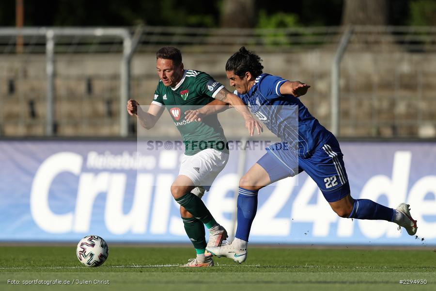 Hamza Boutakhrit, Martin Thomann, Willy-Sachs-Stadion, Schweinfurt, 01.06.2021, BFV, sport, action, Fussball, Deutschland, Juni 2021, Playoff, Play-Offs, 2019/2020, Regionalliga Bayern, FC05, SVA, Sportverein Viktoria 01 e. V, SV Viktoria Aschaffenburg, 1. FC Schweinfurt 05 - Bild-ID: 2294930 Hamza Boutakhrit, Martin Thomann, Willy-Sachs-Stadion, Schweinfurt, 01.06.2021, BFV, sport, action, Fussball, Deutschland, Juni 2021, Playoff, Play-Offs, 2019/2020, Regionalliga Bayern, FC05, SVA, Sportverein Viktoria 01 e. V, SV Viktoria Aschaffenburg, 1. FC Schweinfurt 05 - Bild-ID: 2294930