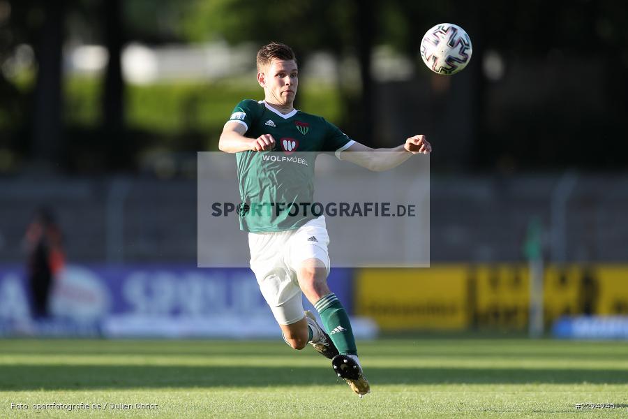 Nicolas Pfarr, Willy-Sachs-Stadion, Schweinfurt, 01.06.2021, BFV, sport, action, Fussball, Deutschland, Juni 2021, Playoff, Play-Offs, 2019/2020, Regionalliga Bayern, FC05, SVA, Sportverein Viktoria 01 e. V, SV Viktoria Aschaffenburg, 1. FC Schweinfurt 05 - Bild-ID: 2294945