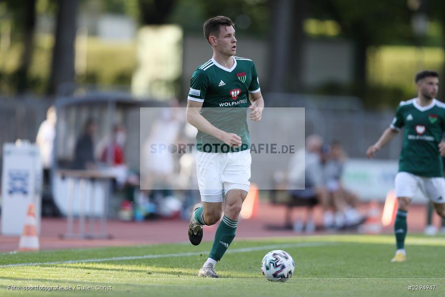 Nicolas Pfarr, Willy-Sachs-Stadion, Schweinfurt, 01.06.2021, BFV, sport, action, Fussball, Deutschland, Juni 2021, Playoff, Play-Offs, 2019/2020, Regionalliga Bayern, FC05, SVA, Sportverein Viktoria 01 e. V, SV Viktoria Aschaffenburg, 1. FC Schweinfurt 05 - Bild-ID: 2294947