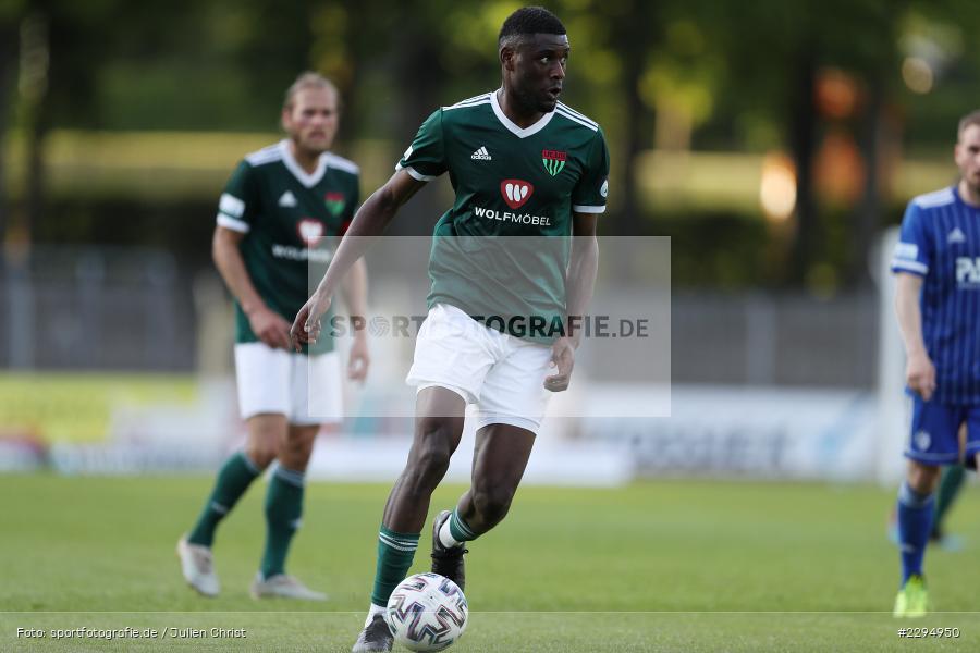 Aaron Manu, Willy-Sachs-Stadion, Schweinfurt, 01.06.2021, BFV, sport, action, Fussball, Deutschland, Juni 2021, Playoff, Play-Offs, 2019/2020, Regionalliga Bayern, FC05, SVA, Sportverein Viktoria 01 e. V, SV Viktoria Aschaffenburg, 1. FC Schweinfurt 05 - Bild-ID: 2294950 Aaron Manu, Willy-Sachs-Stadion, Schweinfurt, 01.06.2021, BFV, sport, action, Fussball, Deutschland, Juni 2021, Playoff, Play-Offs, 2019/2020, Regionalliga Bayern, FC05, SVA, Sportverein Viktoria 01 e. V, SV Viktoria Aschaffenburg, 1. FC Schweinfurt 05 - Bild-ID: 2294950