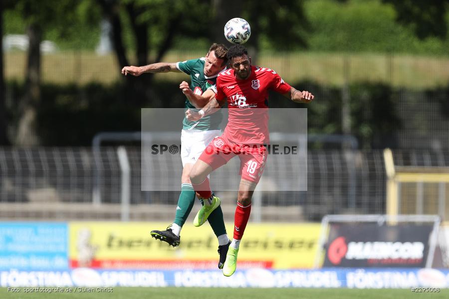 Lukas Billick, Willy-Sachs-Stadion, Schweinfurt, 05.06.2021, BFV, sport, action, Fussball, Deutschland, Juni 2021, Trostrunde, Ligapokal, Halbfinale, Regionalliga Bayern, TSV, FC05, TSV Aubstadt, 1. FC Schweinfurt 05 - Bild-ID: 2295008