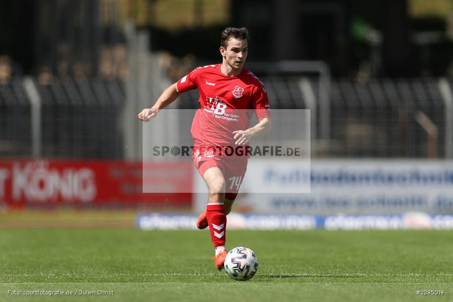 Lennart Seufert, Willy-Sachs-Stadion, Schweinfurt, 05.06.2021, BFV, sport, action, Fussball, Deutschland, Juni 2021, Trostrunde, Ligapokal, Halbfinale, Regionalliga Bayern, TSV, FC05, TSV Aubstadt, 1. FC Schweinfurt 05 - Bild-ID: 2295019