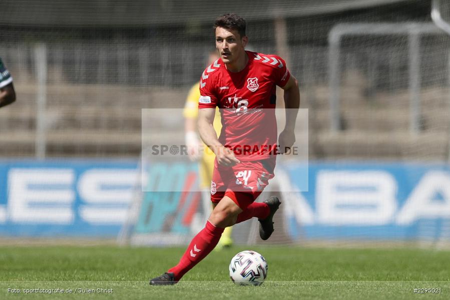 Ben Müller, Willy-Sachs-Stadion, Schweinfurt, 05.06.2021, BFV, sport, action, Fussball, Deutschland, Juni 2021, Trostrunde, Ligapokal, Halbfinale, Regionalliga Bayern, TSV, FC05, TSV Aubstadt, 1. FC Schweinfurt 05 - Bild-ID: 2295021