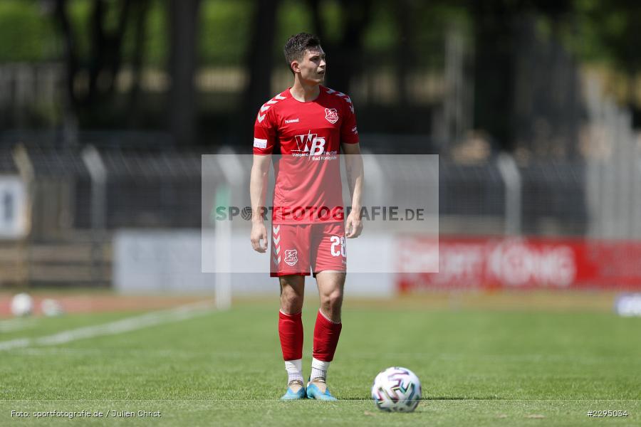 Chris-Stephan Dierke, Willy-Sachs-Stadion, Schweinfurt, 05.06.2021, BFV, sport, action, Fussball, Deutschland, Juni 2021, Trostrunde, Ligapokal, Halbfinale, Regionalliga Bayern, TSV, FC05, TSV Aubstadt, 1. FC Schweinfurt 05 - Bild-ID: 2295034
