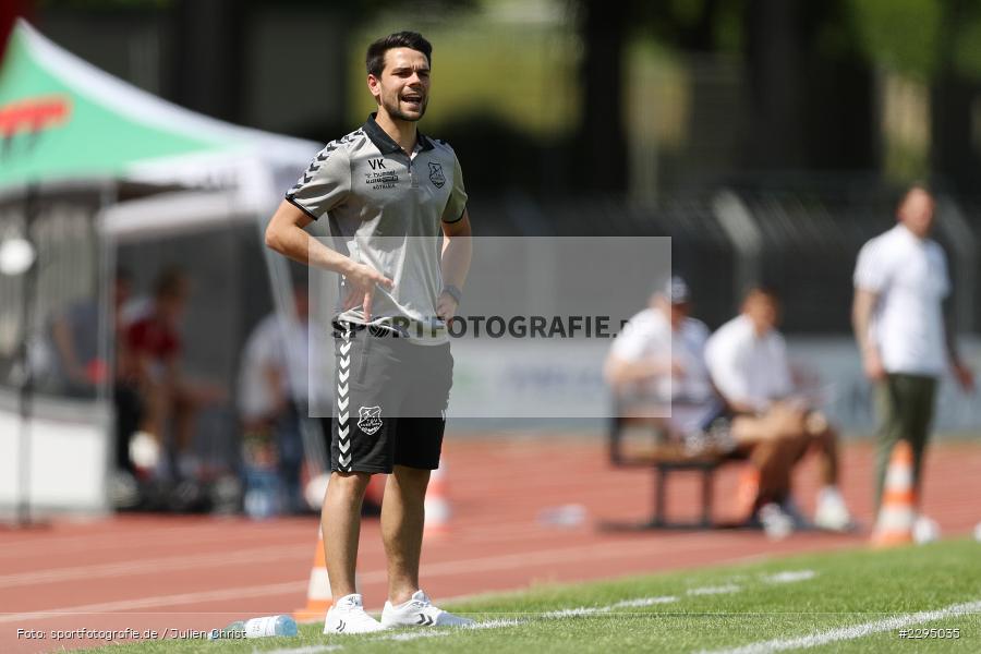 Trainer, Victor Kleinhenz, Willy-Sachs-Stadion, Schweinfurt, 05.06.2021, BFV, sport, action, Fussball, Deutschland, Juni 2021, Trostrunde, Ligapokal, Halbfinale, Regionalliga Bayern, TSV, FC05, TSV Aubstadt, 1. FC Schweinfurt 05 - Bild-ID: 2295035 Trainer, Victor Kleinhenz, Willy-Sachs-Stadion, Schweinfurt, 05.06.2021, BFV, sport, action, Fussball, Deutschland, Juni 2021, Trostrunde, Ligapokal, Halbfinale, Regionalliga Bayern, TSV, FC05, TSV Aubstadt, 1. FC Schweinfurt 05 - Bild-ID: 2295035