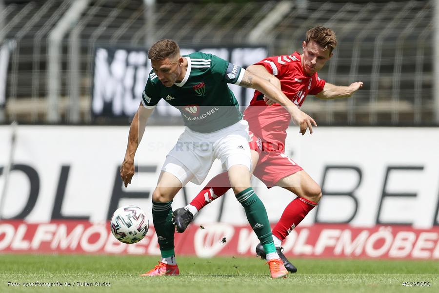 Leonard Langhans, Martin Thomann, Willy-Sachs-Stadion, Schweinfurt, 05.06.2021, BFV, sport, action, Fussball, Deutschland, Juni 2021, Trostrunde, Ligapokal, Halbfinale, Regionalliga Bayern, TSV, FC05, TSV Aubstadt, 1. FC Schweinfurt 05 - Bild-ID: 2295050 Leonard Langhans, Martin Thomann, Willy-Sachs-Stadion, Schweinfurt, 05.06.2021, BFV, sport, action, Fussball, Deutschland, Juni 2021, Trostrunde, Ligapokal, Halbfinale, Regionalliga Bayern, TSV, FC05, TSV Aubstadt, 1. FC Schweinfurt 05 - Bild-ID: 2295050