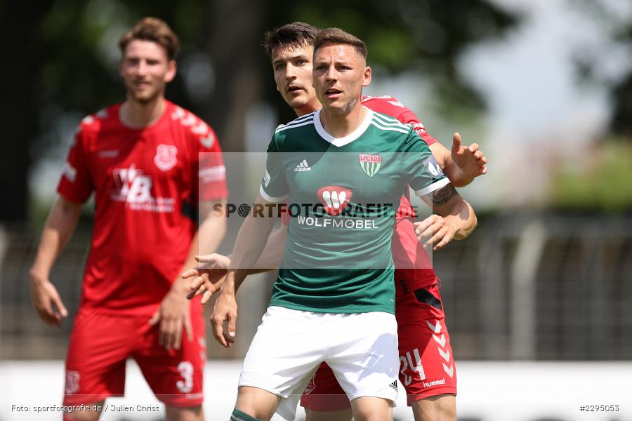 Ben Müller, Martin Thomann, Willy-Sachs-Stadion, Schweinfurt, 05.06.2021, BFV, sport, action, Fussball, Deutschland, Juni 2021, Trostrunde, Ligapokal, Halbfinale, Regionalliga Bayern, TSV, FC05, TSV Aubstadt, 1. FC Schweinfurt 05 - Bild-ID: 2295053 Ben Müller, Martin Thomann, Willy-Sachs-Stadion, Schweinfurt, 05.06.2021, BFV, sport, action, Fussball, Deutschland, Juni 2021, Trostrunde, Ligapokal, Halbfinale, Regionalliga Bayern, TSV, FC05, TSV Aubstadt, 1. FC Schweinfurt 05 - Bild-ID: 2295053