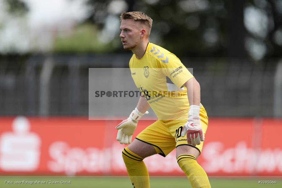 Torwart, Lukas Wenzel, Willy-Sachs-Stadion, Schweinfurt, 05.06.2021, BFV, sport, action, Fussball, Deutschland, Juni 2021, Trostrunde, Ligapokal, Halbfinale, Regionalliga Bayern, TSV, FC05, TSV Aubstadt, 1. FC Schweinfurt 05 - Bild-ID: 2295064