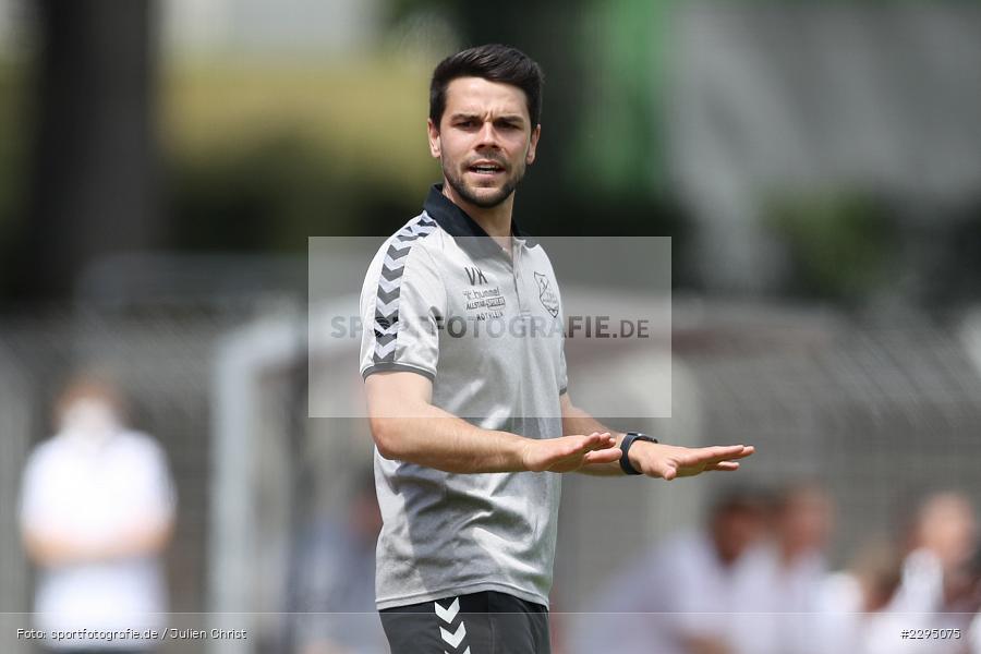 Victor Kleinhenz, Willy-Sachs-Stadion, Schweinfurt, 05.06.2021, BFV, sport, action, Fussball, Deutschland, Juni 2021, Trostrunde, Ligapokal, Halbfinale, Regionalliga Bayern, TSV, FC05, TSV Aubstadt, 1. FC Schweinfurt 05 - Bild-ID: 2295075