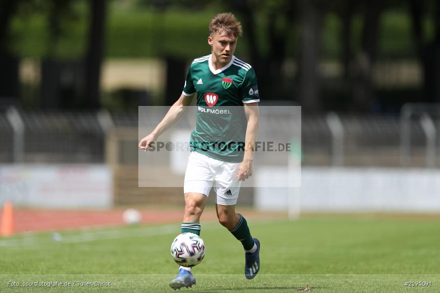 Thomas Haas, Willy-Sachs-Stadion, Schweinfurt, 05.06.2021, BFV, sport, action, Fussball, Deutschland, Juni 2021, Trostrunde, Ligapokal, Halbfinale, Regionalliga Bayern, TSV, FC05, TSV Aubstadt, 1. FC Schweinfurt 05 - Bild-ID: 2295091