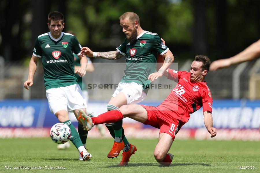 Marcel Volkmuth, Daniel Adlung, Willy-Sachs-Stadion, Schweinfurt, 05.06.2021, BFV, sport, action, Fussball, Deutschland, Juni 2021, Trostrunde, Ligapokal, Halbfinale, Regionalliga Bayern, TSV, FC05, TSV Aubstadt, 1. FC Schweinfurt 05 - Bild-ID: 2295103 Marcel Volkmuth, Daniel Adlung, Willy-Sachs-Stadion, Schweinfurt, 05.06.2021, BFV, sport, action, Fussball, Deutschland, Juni 2021, Trostrunde, Ligapokal, Halbfinale, Regionalliga Bayern, TSV, FC05, TSV Aubstadt, 1. FC Schweinfurt 05 - Bild-ID: 2295103