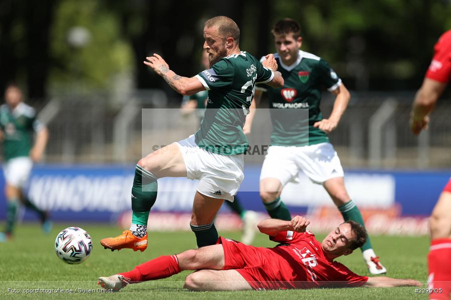 Marcel Volkmuth, Daniel Adlung, Willy-Sachs-Stadion, Schweinfurt, 05.06.2021, BFV, sport, action, Fussball, Deutschland, Juni 2021, Trostrunde, Ligapokal, Halbfinale, Regionalliga Bayern, TSV, FC05, TSV Aubstadt, 1. FC Schweinfurt 05 - Bild-ID: 2295105 Marcel Volkmuth, Daniel Adlung, Willy-Sachs-Stadion, Schweinfurt, 05.06.2021, BFV, sport, action, Fussball, Deutschland, Juni 2021, Trostrunde, Ligapokal, Halbfinale, Regionalliga Bayern, TSV, FC05, TSV Aubstadt, 1. FC Schweinfurt 05 - Bild-ID: 2295105