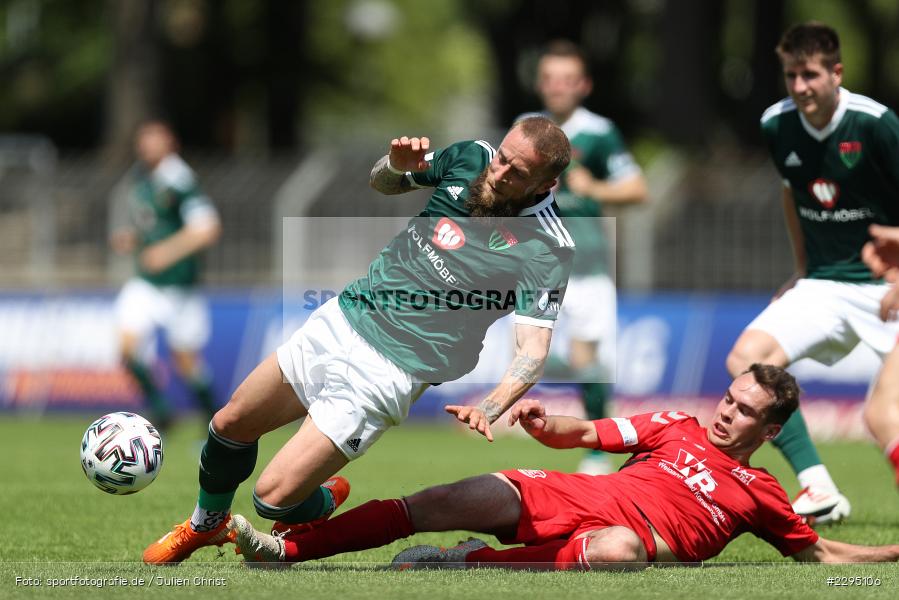 Marcel Volkmuth, Daniel Adlung, Willy-Sachs-Stadion, Schweinfurt, 05.06.2021, BFV, sport, action, Fussball, Deutschland, Juni 2021, Trostrunde, Ligapokal, Halbfinale, Regionalliga Bayern, TSV, FC05, TSV Aubstadt, 1. FC Schweinfurt 05 - Bild-ID: 2295106 Marcel Volkmuth, Daniel Adlung, Willy-Sachs-Stadion, Schweinfurt, 05.06.2021, BFV, sport, action, Fussball, Deutschland, Juni 2021, Trostrunde, Ligapokal, Halbfinale, Regionalliga Bayern, TSV, FC05, TSV Aubstadt, 1. FC Schweinfurt 05 - Bild-ID: 2295106