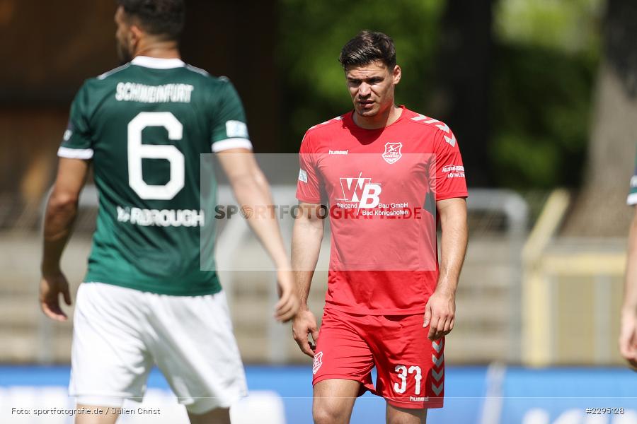 Christopher Bieber, Willy-Sachs-Stadion, Schweinfurt, 05.06.2021, BFV, sport, action, Fussball, Deutschland, Juni 2021, Trostrunde, Ligapokal, Halbfinale, Regionalliga Bayern, TSV, FC05, TSV Aubstadt, 1. FC Schweinfurt 05 - Bild-ID: 2295128 Christopher Bieber, Willy-Sachs-Stadion, Schweinfurt, 05.06.2021, BFV, sport, action, Fussball, Deutschland, Juni 2021, Trostrunde, Ligapokal, Halbfinale, Regionalliga Bayern, TSV, FC05, TSV Aubstadt, 1. FC Schweinfurt 05 - Bild-ID: 2295128
