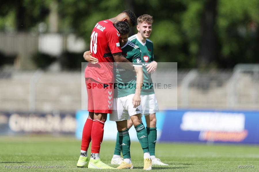 Amar Cekic, Michael Dellinger, Willy-Sachs-Stadion, Schweinfurt, 05.06.2021, BFV, sport, action, Fussball, Deutschland, Juni 2021, Trostrunde, Ligapokal, Halbfinale, Regionalliga Bayern, TSV, FC05, TSV Aubstadt, 1. FC Schweinfurt 05 - Bild-ID: 2295134 Amar Cekic, Michael Dellinger, Willy-Sachs-Stadion, Schweinfurt, 05.06.2021, BFV, sport, action, Fussball, Deutschland, Juni 2021, Trostrunde, Ligapokal, Halbfinale, Regionalliga Bayern, TSV, FC05, TSV Aubstadt, 1. FC Schweinfurt 05 - Bild-ID: 2295134
