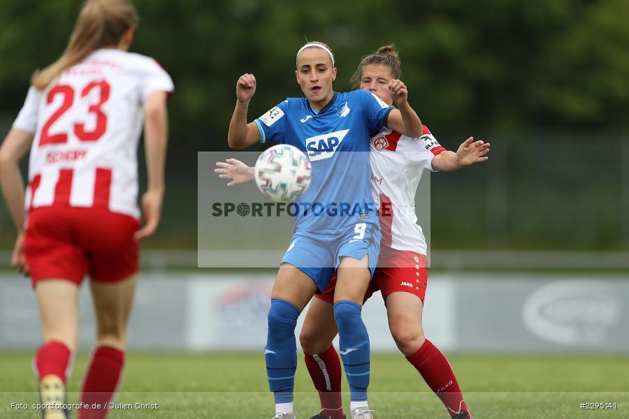 Meike Bohn, Vanessa Leimenstoll, Soccergirl Sportpark, Würzburg, 06.06.2021, DFL, sport, action, Fussball, Deutschland, Juni 2021, Saison 2020/2021, TSG, FWK, Frauen, Süd, 2. Frauen-Bundesliga, TSG Hoffenheim U20, FC Würzburger Kickers - Bild-ID: 2295141 Meike Bohn, Vanessa Leimenstoll, Soccergirl Sportpark, Würzburg, 06.06.2021, DFL, sport, action, Fussball, Deutschland, Juni 2021, Saison 2020/2021, TSG, FWK, Frauen, Süd, 2. Frauen-Bundesliga, TSG Hoffenheim U20, FC Würzburger Kickers - Bild-ID: 2295141