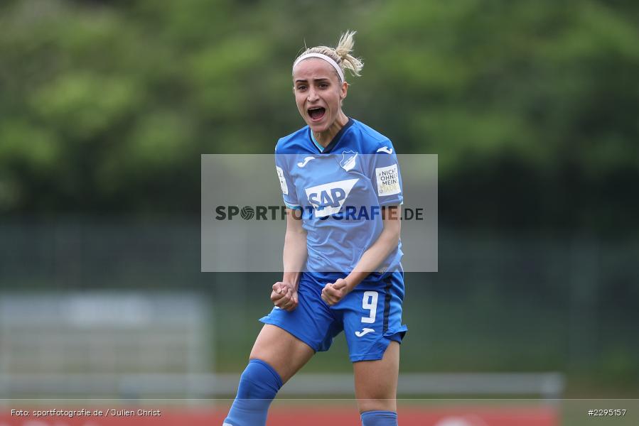 Freude, Torjubel, Vanessa Leimenstoll, Soccergirl Sportpark, Würzburg, 06.06.2021, DFL, sport, action, Fussball, Deutschland, Juni 2021, Saison 2020/2021, TSG, FWK, Frauen, Süd, 2. Frauen-Bundesliga, TSG Hoffenheim U20, FC Würzburger Kickers - Bild-ID: 2295157 Freude, Torjubel, Vanessa Leimenstoll, Soccergirl Sportpark, Würzburg, 06.06.2021, DFL, sport, action, Fussball, Deutschland, Juni 2021, Saison 2020/2021, TSG, FWK, Frauen, Süd, 2. Frauen-Bundesliga, TSG Hoffenheim U20, FC Würzburger Kickers - Bild-ID: 2295157