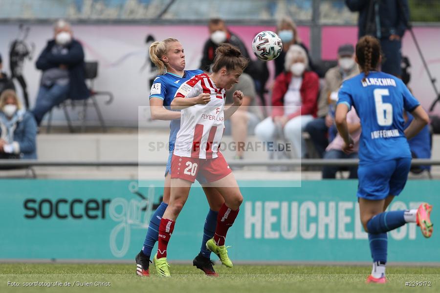 Celina Degen, Nicole Kreußer, Soccergirl Sportpark, Würzburg, 06.06.2021, DFL, sport, action, Fussball, Deutschland, Juni 2021, Saison 2020/2021, TSG, FWK, Frauen, Süd, 2. Frauen-Bundesliga, TSG Hoffenheim U20, FC Würzburger Kickers - Bild-ID: 2295172