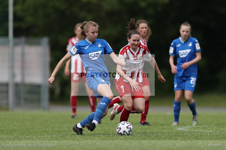 Maria Ansmann, Leonie Marie Gebert, Soccergirl Sportpark, Würzburg, 06.06.2021, DFL, sport, action, Fussball, Deutschland, Juni 2021, Saison 2020/2021, TSG, FWK, Frauen, Süd, 2. Frauen-Bundesliga, TSG Hoffenheim U20, FC Würzburger Kickers - Bild-ID: 2295191 Maria Ansmann, Leonie Marie Gebert, Soccergirl Sportpark, Würzburg, 06.06.2021, DFL, sport, action, Fussball, Deutschland, Juni 2021, Saison 2020/2021, TSG, FWK, Frauen, Süd, 2. Frauen-Bundesliga, TSG Hoffenheim U20, FC Würzburger Kickers - Bild-ID: 2295191