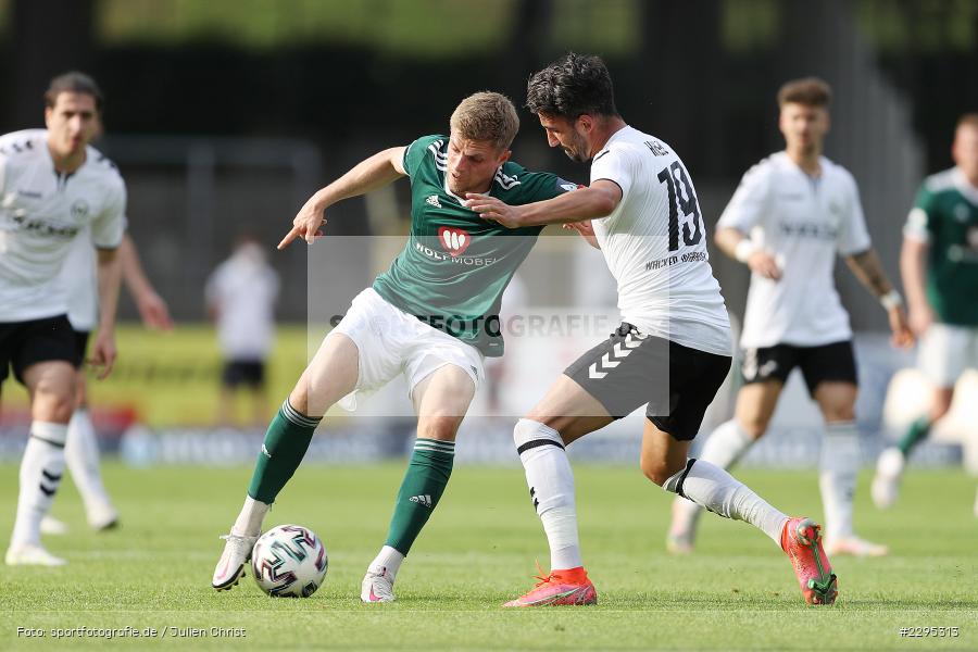 Kevin Hingerl, Florian Pieper, Willy-Sachs-Stadion, Schweinfurt, 08.06.2021, BFV, sport, action, Fussball, Deutschland, Juni 2021, Trostrunde, Ligapokal, Finale, Regionalliga Bayern, SVW, FC05, SV Wacker Burghausen, 1. FC Schweinfurt 05 - Bild-ID: 2295313 Kevin Hingerl, Florian Pieper, Willy-Sachs-Stadion, Schweinfurt, 08.06.2021, BFV, sport, action, Fussball, Deutschland, Juni 2021, Trostrunde, Ligapokal, Finale, Regionalliga Bayern, SVW, FC05, SV Wacker Burghausen, 1. FC Schweinfurt 05 - Bild-ID: 2295313