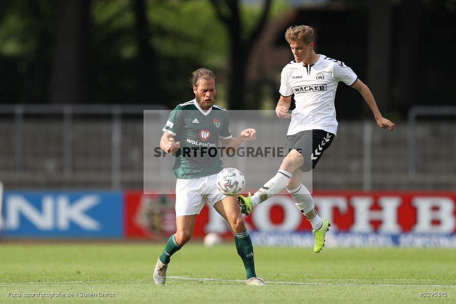 Christoph Maier, Kristian Böhnlein, Willy-Sachs-Stadion, Schweinfurt, 08.06.2021, BFV, sport, action, Fussball, Deutschland, Juni 2021, Trostrunde, Ligapokal, Finale, Regionalliga Bayern, SVW, FC05, SV Wacker Burghausen, 1. FC Schweinfurt 05 - Bild-ID: 2295315 Christoph Maier, Kristian Böhnlein, Willy-Sachs-Stadion, Schweinfurt, 08.06.2021, BFV, sport, action, Fussball, Deutschland, Juni 2021, Trostrunde, Ligapokal, Finale, Regionalliga Bayern, SVW, FC05, SV Wacker Burghausen, 1. FC Schweinfurt 05 - Bild-ID: 2295315